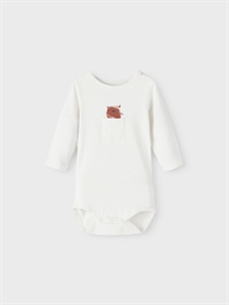 NAME IT Baby Sæt Olfert White Alyssum